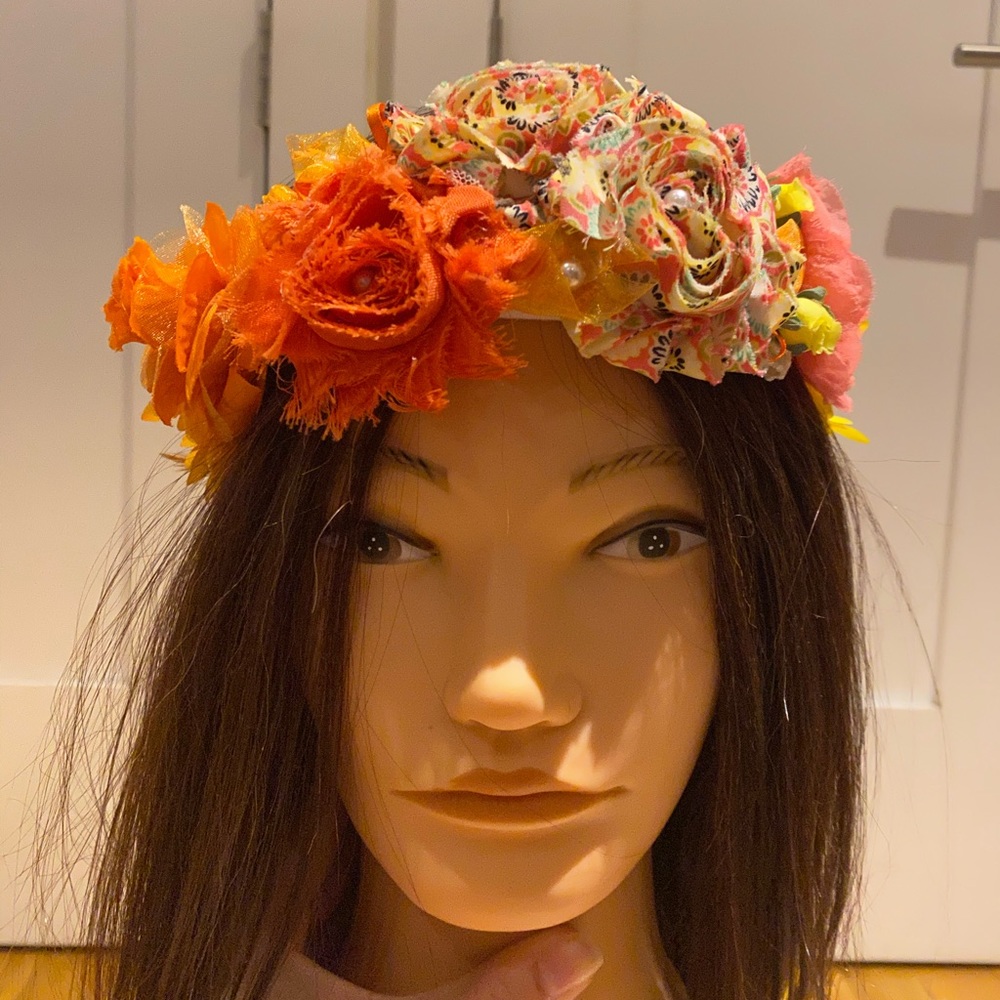 Floral headband nwot